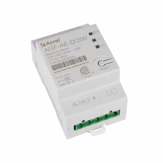 Medidor de energia do inversor fotovoltaico/solar série ACR10r-Dxxte