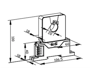 Power Transducer 4 20mA Output