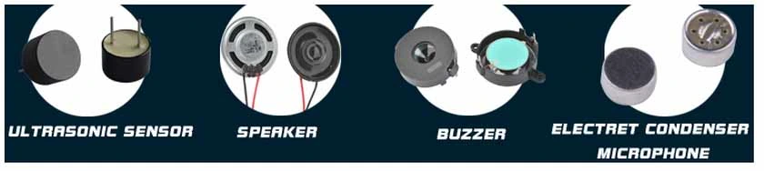 Low Power Small SMD Piezo Transducer