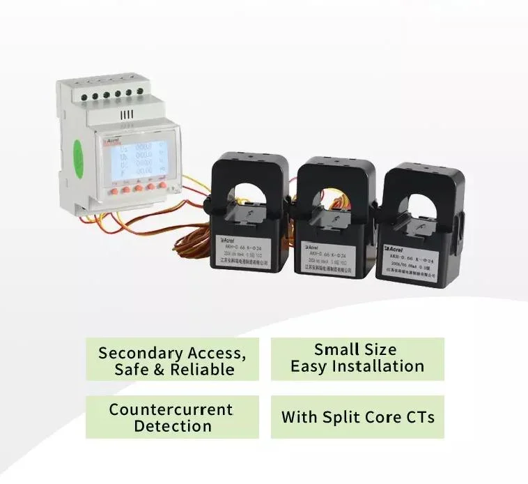 ACR10r-DxxTE4 Three Phase Four Wire PV/Solar Inverter Energy Meter