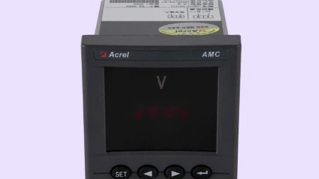 Acrel Classe 0,5 Monofásico Amperímetro Medidor de Corrente Visor LCD Medidor de Energia LCD Amc72L-Ai AC 100V com Tamanho do Painel 75*75 RS485 Opcional