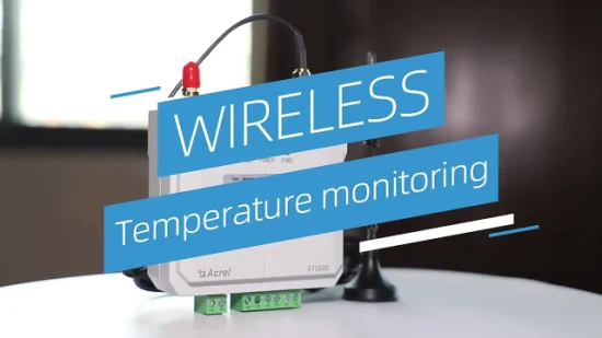 Sensores de monitoramento de temperatura sem fio sem bateria para monitoramento contínuo em painéis de distribuição