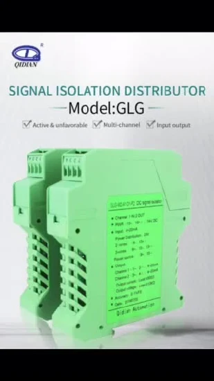 Isolador de alta qualidade Conversor 0-10 V Isolador de sinal analógico passivo Conectar com PLC