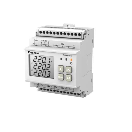 Pd194z-E20 RS485 Digital AC Watt Horímetro Medidor de Energia Inteligente